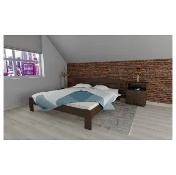 Postel Postel masiv Šárka 180 x 200 cm - OŘECH + rošt ZDARMA