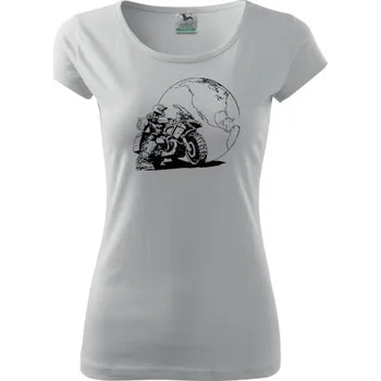 Dámské tričko Dámské Triko s moto motivem 173 Enduro