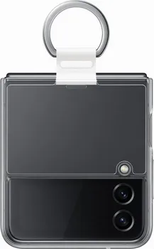 Pouzdro na mobilní telefon Samsung Clear Cover with Ring pro Samsung Z Flip4 čiré