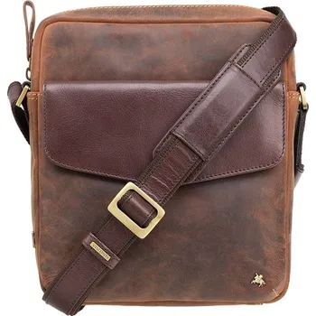 Značková pánská kožená taška přes rameno (GT167)