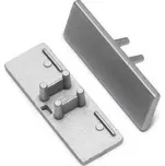 Wireli Koncový uzávěr k profilu BACK10 Bílá