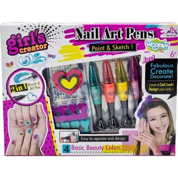 Přípravek na nehty WOOPIE DĚTSKÁ SADA NA ZDOBENÍ NEHTŮ