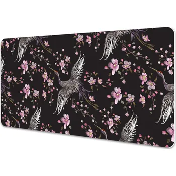 Stolní podložka Pracovní podložka s obrázkem Volavky a květiny