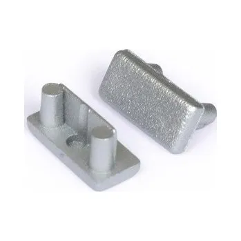 Nábytkové kování Wireli Koncovka BEGTON12 (pár) Černá