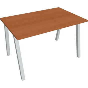 Kancelářský vozík HOBIS kancelářský stůl rovný - US A 1200, třešeň + doprava zdarma