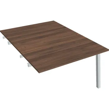 Kancelářský vozík HOBIS přídavný stůl zdvojený - USD A 1200 R, ořech + doprava zdarma