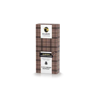 Káva Caffe Hardy EUROPA, kapsle do kávovarů nespresso 10ks