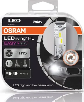 Autožárovka OSRAM LEDriving HL Easy H15 12V 2 ks