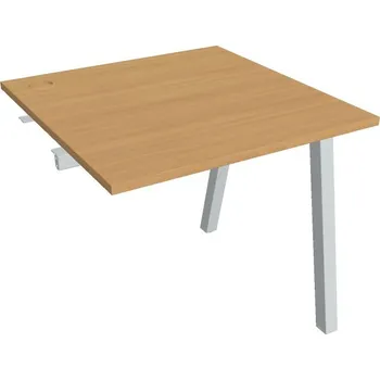 Kancelářský vozík HOBIS přídavný kancelářský stůl rovný - US A 800 R, buk + doprava zdarma