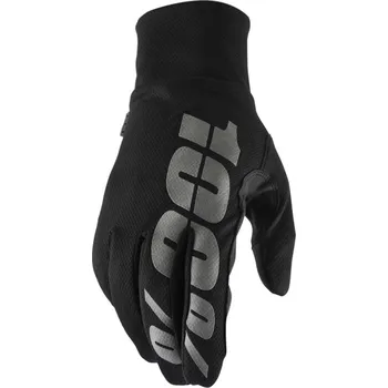 Cyklistické rukavice Rukavice - 100% Hydromatic Waterproof Glove - Black M
