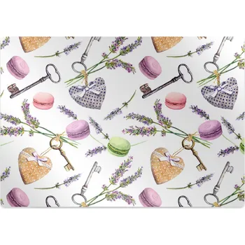 Podložka pod nábytek Ochranná podložka pod židli Retro staré klíče