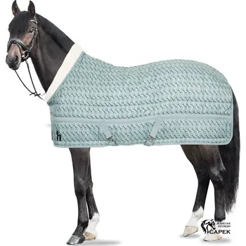 Deka pro koně Stájová deka Horze -GENEVA 200G- - Silver Blue - 125cm