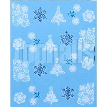 Vánoční vodolepky CHRISTMAS - D