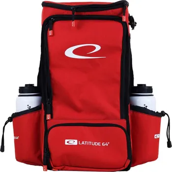 Latitude 64º Easy Go Backpack V2 Červený/Red (discgolf) (Originální bag od L64)