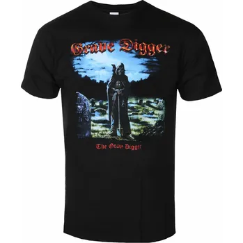 Pánské tričko Tričko metal pánské Grave Digger - THE GRAVE DIGGER - PLASTIC HEAD - PH12017 - M