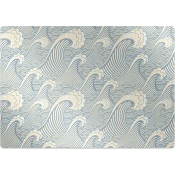 Podložka pod nábytek Ochranná podložka pod židli vlny oceánu