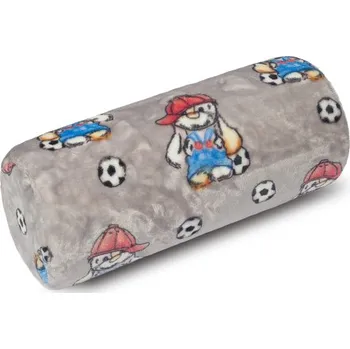 Polštář Válec Micro - dětský motiv průměr 15 x 35 cm pejsek s míčem