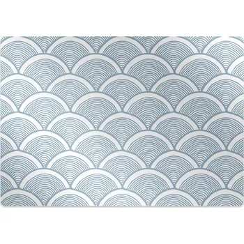 Podložka pod nábytek Ochranná podložka pod židli vzor ryby stupnice