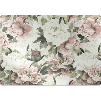 Podložka pod nábytek Ochranná podložka pod židli Vintage kytice růží