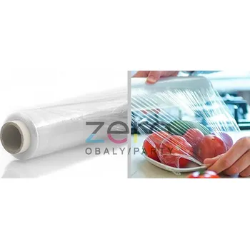 Obalový materiál Potravinová fólie PE 35 cm x 1200 m (12 µm) - transp.