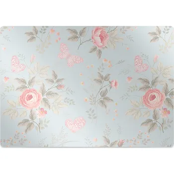 Podložka pod nábytek Podložka pod kancelářskou židli Růže a motýli