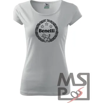 Dámské tričko Dámské Triko s moto motivem 54 Benelli