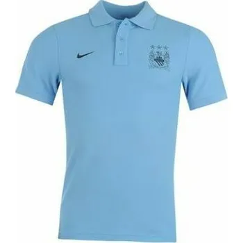 Pánské tričko Nike - Manchester City Core Polo Shirt Mens – Blue/Obsidian - S