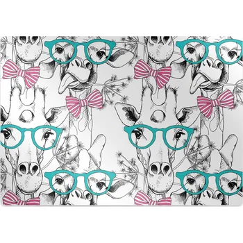 Podložka pod nábytek Ochranná podložka pod židli Hipster žirafa