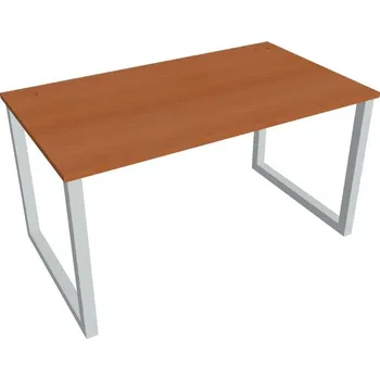 Kancelářský vozík HOBIS kancelářský stůl rovný - US O 1400, třešeň + doprava zdarma