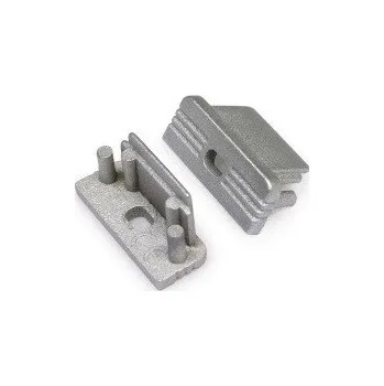 LED páska Wireli Konektor SURFACE10 BC/UX s otvorem pro kabel (pár) Šedá