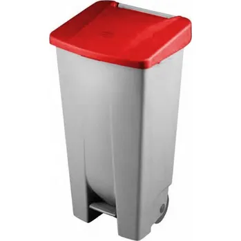 Odpadkový koš TOMGAST Víko pro DE-23400 výklopné - červené