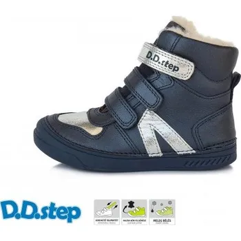 Dívčí zimní obuv D.D.Step W040-893DL, 34