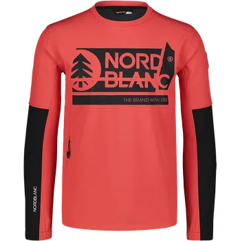 Pánská casual bunda Pánská softshellová bunda NORDBLANC DECOMPONATE NBSSM7644 ČERVENÁ L