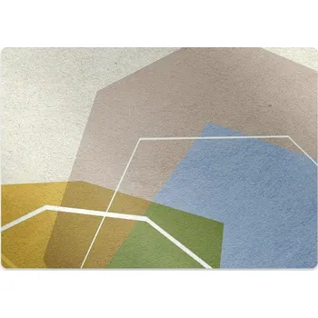 Podložka pod nábytek Podložka pod židli geometrické obrazce