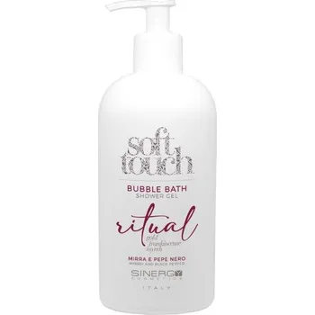 Sprchový gel Sinergy Cosmetics Sinergy Bubble Bath Shower Gel Myrrh&Black Pepper 500ml - Sprchovací gel myrha s pepřem