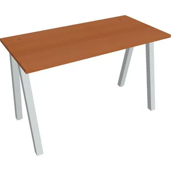 Kancelářský vozík HOBIS kancelářský stůl rovný - UE A 1200, hloubka 60 cm, třešeň + doprava zdarma