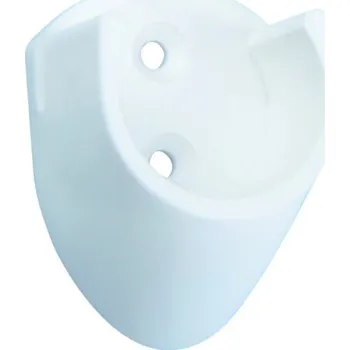 Strong Držák šatní tyče krukové plast 25 mm bílá