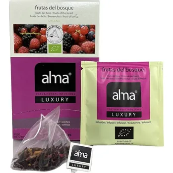 Nápoj Alma LESNÍ SMĚS sypaný ovocný čaj v pyramidách, 20 sáčků