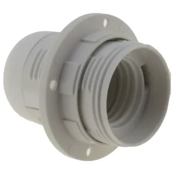 Elektrická zásuvka Berge Stavební svítidlo E-27 s přírubou