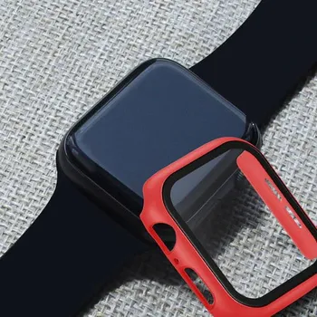 Příslušenství k chytrým hodinkám Luxusní Obal Na Apple Watch Serie 7 / 8 - 41 Mm Barva: Červená-Matná