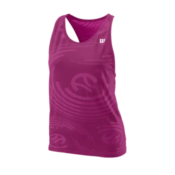 Dámské tílko Wilson Power Seamless Tank W Rouge M