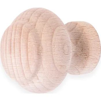 Knopek Jokl č.6 dřevěný - surový