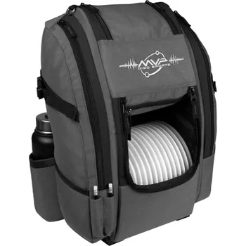 MVP Voyager Slim Bag V2 Šedo-černá/Grey-Black (discgolf) (Skvělý "štíhlý" batoh od MVP)