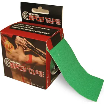Tejpovací páska KinezioEpostape bavlna 5 cm x 5 m - zelená