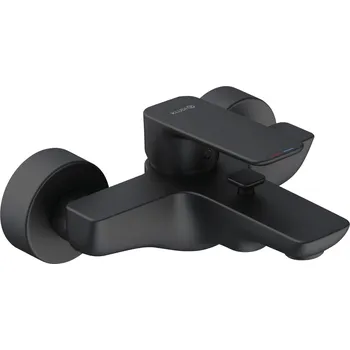 Pure and Style - vanová nástěnná baterie, černá 406813975