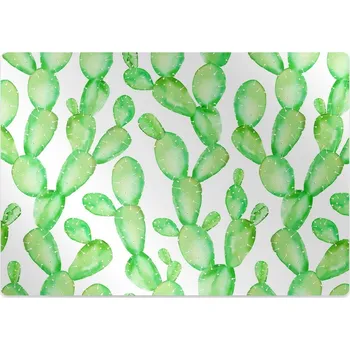 Podložka pod nábytek Podložka pod kancelářskou židli pastel kaktusy