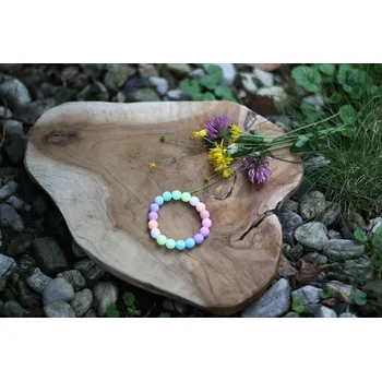 Náramek NEONIES PASTELOVÝ NÁRAMEK DUHA, 17 cm