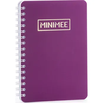 Zápisník MINIMEE A6 - malinová