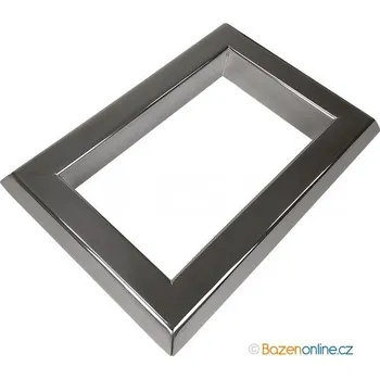 Nerezový okrasný rámeček pro skimmer MTS V20 do fólie