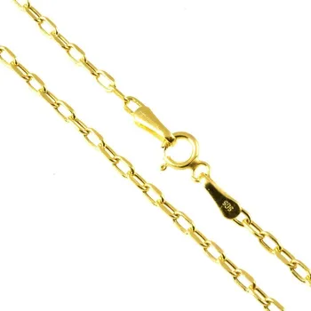 Řetízek ŠPERKY-NM, Zlatý řetízek anker 1924 Délka řetízku: 45 cm